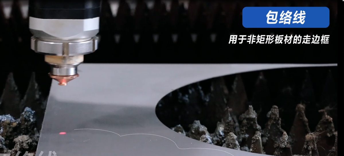 包絡(luò)線走邊框